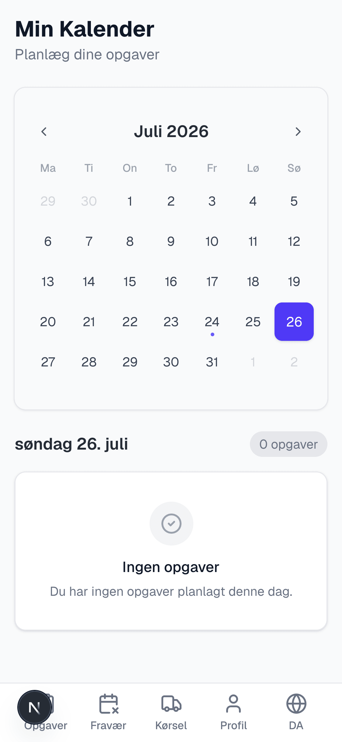 Tidynow Cleaner App